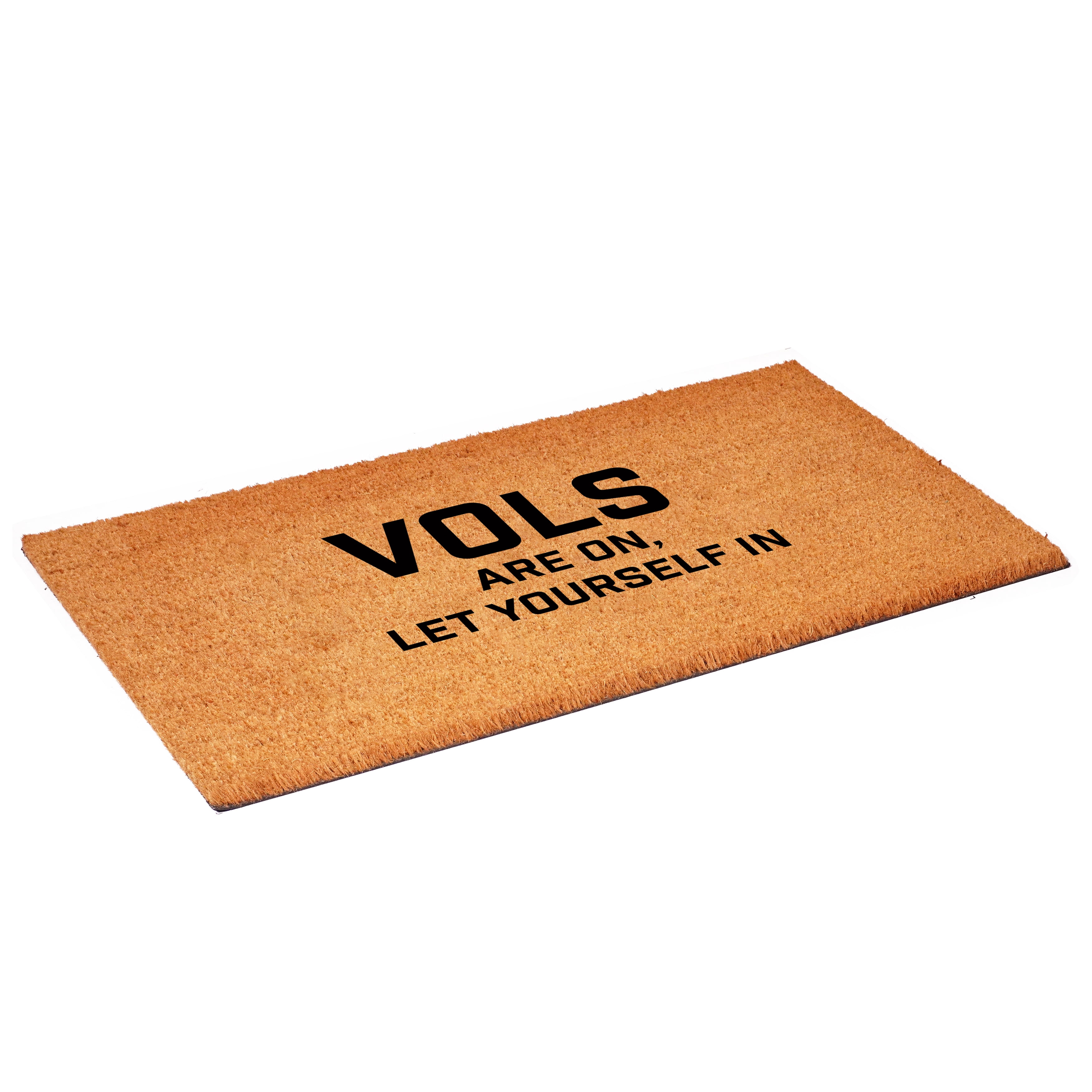 Calloway Mills 111791729 Vols are on let yourself in Doormat 17" x 29"