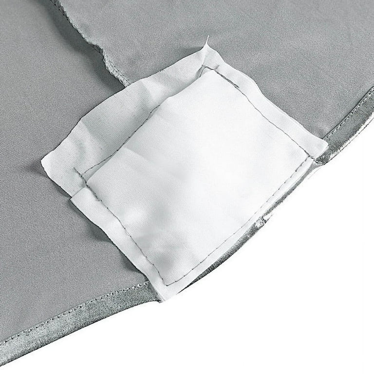 Breling Gold Glitter Table Topper Caps - 6 Pack Stretch Spandex Covers For 32 Inch Round Cocktail Tables