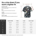 thumbnail image 7 of Sigee Space Cars Print Men's Shirts Casual Button Down Short Sleeve Summer Beach Shirt Hawaiian Vacation Shirts Tee Shirt-4X-Large, 7 of 7