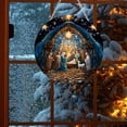 thumbnail image 5 of Decoración Navideña Redonda de Acrílico con Jesús para Colgar En La Pared., 5 of 5