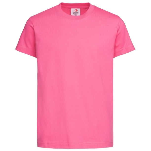 Stedman - Camiseta clásica para niños y niñas (Rosa Dulce)