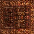 thumbnail image 1 of Ahgly Company Indoor Square Persian Orange Traditional Area Rugs, 7' Square, 1 of 1