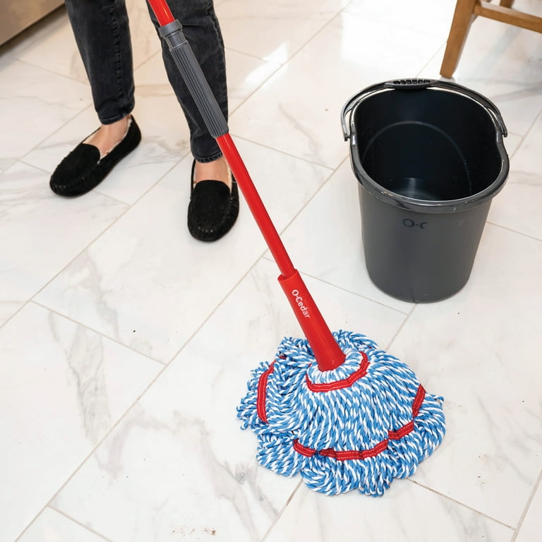 O-Cedar MicroTwist™ MAX Microfiber Mop, Removes 99% of Bacteria