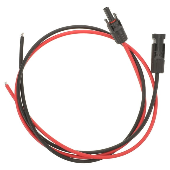 BERTDOMD 2pcs Solar Extension Cable Quick Disconnect Wire Connector Automotive Solar Panel Wire