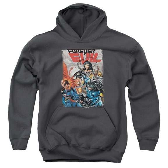 Jla - Crime Syndicate - Youth Hooded Sweatshirt - Small