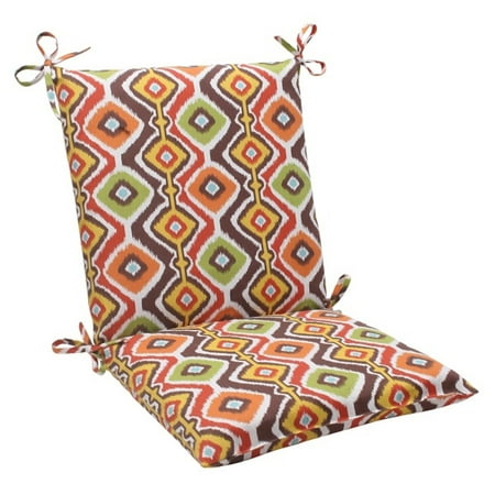 chair outdoor patio ties squared bohemian cushion western pillow corner retro orange yellow perfect walmart south cushions