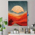 thumbnail image 4 of Neutral Boho Southwest Desert Canvas Print, Mid Century Minimal Rustic Nature Home Bedroom Wall Decor Art, 4 of 8