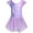 Purple Galaxy, variant on Oudiya 3-9 Years Ruffle Sleeve Ballet Leotard Dance Dress Tutu Skirt Outfits for Girls Gymnastics