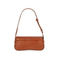 thumbnail image 3 of Time and Tru Women's Goldie Shoulder Bag, Brown Oak, 3 of 6