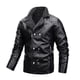 thumbnail image 1 of Chaquetas de Cuero de Imitación Para Hombres Chaqueta de Cuero Más Chaqueta de Lana Chaqueta de Motocicleta Chaqueta de Cuero Cálida Odeerbi ODB-4, 1 of 9