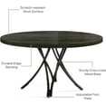 thumbnail image 4 of Tribesigns 47" Round Conference Table, Modern Business Meeting Table for Office Conference Room (Black), 4 of 8