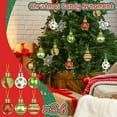 thumbnail image 1 of Juego de 24 Adornos Navideños de Plástico Mate de 3 Cm | Bolas Decorativas Navideñas Coloridas para Árbol de Navidad | Colgantes Festivos Duraderos para Coronas, Repisas y Chimeneas. Idea de Regalo., 1 of 6