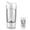 White, variant on Shaker Turbo Bottle, Electric Protein Shaker Bottle, 22oz USB Recharge Mixer Cup,Made with Tritan, BPA Free, Protein Shakes for Mixer