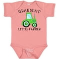 thumbnail image 3 of Inktastic Grandpa's Little Farmer Green Tractor Boys or Girls Baby Bodysuit, 3 of 5