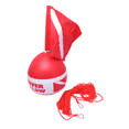 thumbnail image 2 of Diving Float Ball Inflation Buoy Float Ball & Flag with Rope PVC Diver Ball Buoy Ball for Swim Diving Gear, 2 of 6