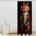 thumbnail image 2 of Floral Animal Waterproof Shower Curtain Set with Hook, Printed Design for Bathroom Decoration - Includes Shower Curtains and Bathroom Curtains, 2 of 5