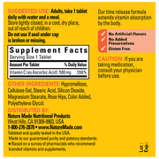 Nature Made Vitamin C 1000 mg Timed Release Tablets 60 ea