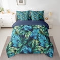 thumbnail image 2 of Homewish Tree Leaves Twin Bedding Sets 7-Piece for Teenagers,Botanical Theme Bedding Comforter Set Microfiber,Tropical Plants Breathable Sheet Sets,Ultra Soft Home Decor,Reversible, 2 of 8