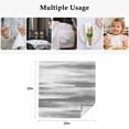 thumbnail image 4 of Gray White Cloth Napkins, Vintage Country Abstract Gradient Mottled Washable and Reusable Dinner Napkins Set of 8, Table Napkin for Kitchen Party Birthday Wedding Hotel Housewarming 20"x20", 4 of 8