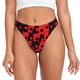 thumbnail image 1 of Fotbe Playing Cards Tanga Sin Costuras para Mujer con Estampado – Panties Invisibles, Transpirables y Cómodos para Uso Diario-Small, 1 of 5