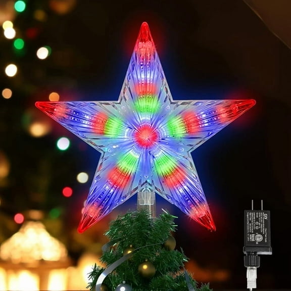 Christmas Tree Topper DG (8.3 Inch 31 LED Twinkling Multicolor)