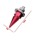 thumbnail image 1 of 4-1pcs M6 Threaded Tips Screw Car Modified Fasteners Fender Washer Bumper Engine Screws License Plate Aluminium Alloy Bolts, 1 of 5