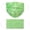 Green, variant on 10PCS Disposable Sparkly Face Masks for Women, Breathable 3-Ply Glitter Fashion Mask with Adjustable Nose Wire & Elastic Ear Loop for Daily & Party (Navy)