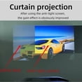 thumbnail image 4 of Projector Screen 16:9 Grey Anti-Light Black Border With Metal Hole Reflective Screen, 4 of 7