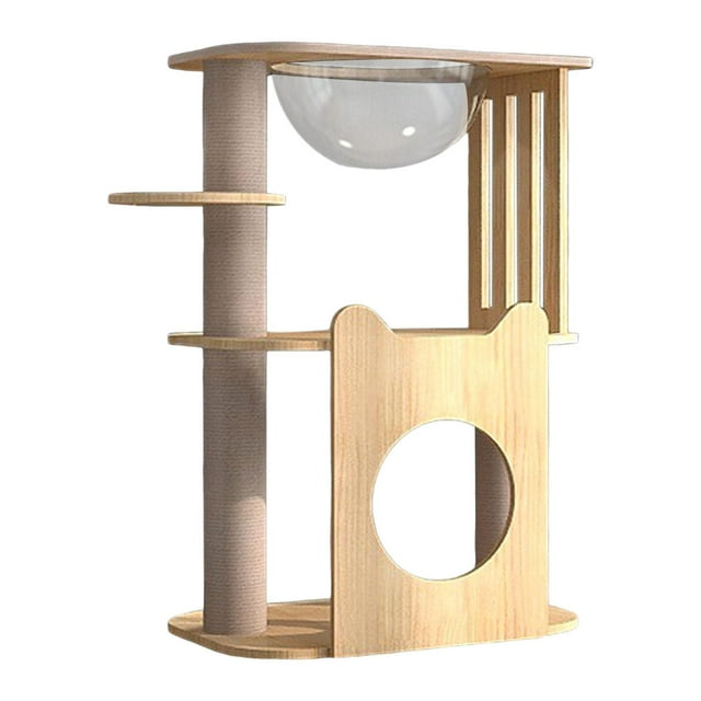 Árbol para gatos, cama para gatos, protector de muebles para gatos, casa para gatos para interiores, torre vertical con M