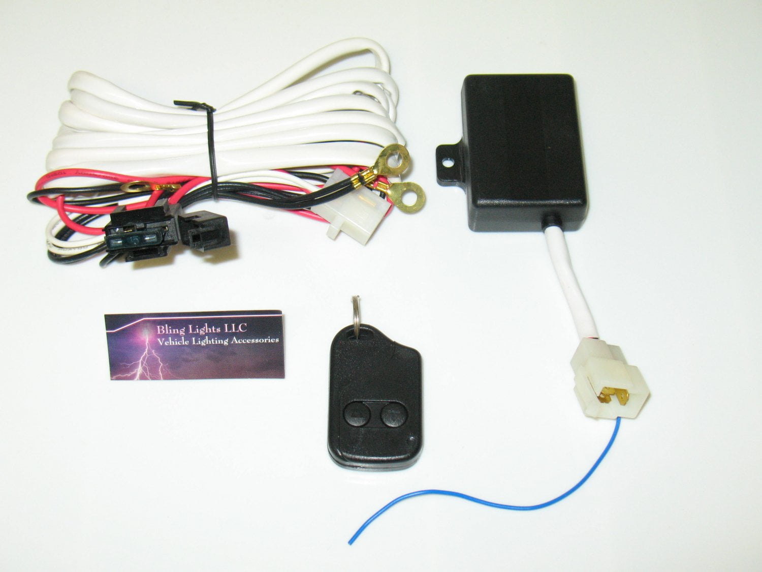 The Fog Lights Were Wired In And A Wireless Remote Controls Them From