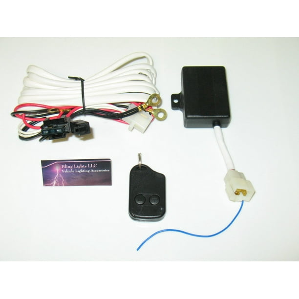 New APC 509109 Remote Controlled Auxiliary Light Kit Wiring Harness