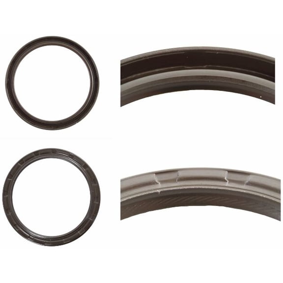 1-Piece Offset Double Lip Rear Main Seal for 85-95 GM/Chevrolet 262 265 305 350