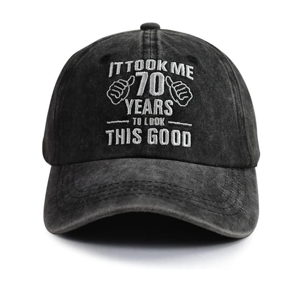 70th Birthday Gift Baseball Cap Vintage Washed Embroidered 1956 Retro Dad Hat for Men and Women