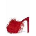 thumbnail image 1 of Jeffrey Campbell Women INFATUATE RED SATIN RED FABRIC, 1 of 4