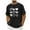 Black(New), variant on Short Sleeve T-shirt for Men's Fashion Valentine's Day Themed Prints Crew Neck Casual Loose Comfort