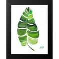 thumbnail image 2 of DeRice, Julie 11x14 Black Modern Framed Museum Art Print Titled - Giant Palm Leaf II, 2 of 5