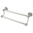 thumbnail image 2 of Satellite Orbit Two Collection Double Towel Bar with Grooved Accents - Antique Brass / 36 Inch, 2 of 5
