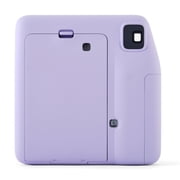 Fujifilm instax Mini SE Instant Camera Bundle with Case, 10 Pack Film, Album, and Frame Stickers, Lavender (Value Bundle)