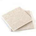 thumbnail image 2 of Tampons en Feutre Beige pour Protection de Sol Usage Intensif avec Extra Fort 36 Pcs 2.7cm Carré, 2 of 8