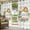 Green, variant on Animal Family Outdoor Curtains for Patio Waterproof, Grommet Outdoor Privacy Panels, Lions Zebras Giraffes Tropical Palm Green Weatherproof Outside Curtains for Porch/Cabana 54"Wx108"L, 2 Panel