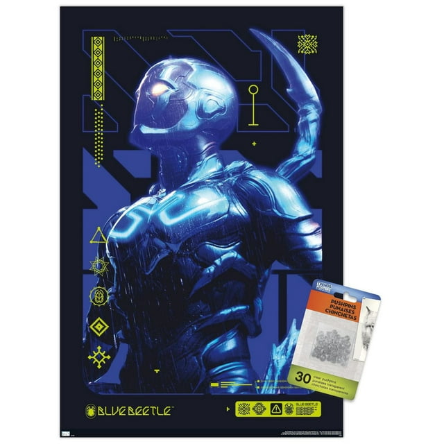 DC Comics Movie Blue Beetle - Biotech Wall Poster, 22.375" x 34"