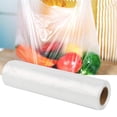 thumbnail image 4 of 100pcs Vest Type Food Storage Bag Transparent Disposable Fresh-keeping Bag Roll Bags, 4 of 8