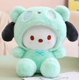 thumbnail image 3 of Sanrio Anime Tie Dye Toys Kawaii Kuromi Mymelody Cinnamorol Plush Bow Soft Stuffed Hello Kitty Birthday Gift for Children's Toys, 3 of 5