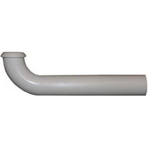 LASCO 03-4217 White Plastic Tubular 1-1/4-Inch by 7-Inch P-Trap Wall Tube