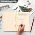 thumbnail image 4 of FORMRS 1-Subject Spiral Notebook 8" x 5" College Ruled 60 Refillable Sheet A5 Hard Cover, Red Halloween Trees, 4 of 7