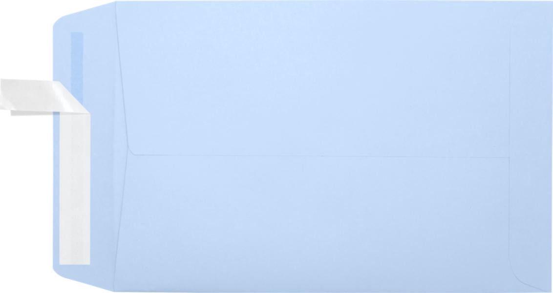 LUXPaper 6 x 9 Open End Envelopes, Baby Blue, 250/Pack