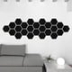 thumbnail image 2 of 12 piezas de adhesivos decorativos hexagonales en vinilo 3D para paredes, arte para el hogar, bricolaje, 2 of 2