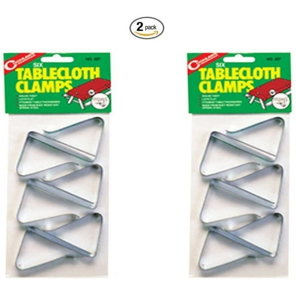 Coghlan's Tablecloth Clamp - Silver Table Cover Clip - 1 Piece
