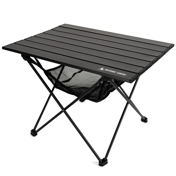 Mesa de camping ONETIGRIS plegable de aluminio 40x56x40 cm 1,4 kg