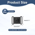 thumbnail image 2 of Uxcell Safety Breakaway Buckle Plastic Flat Snap Insert Buckle for Harness and Strap Use 9/16", 2 of 5